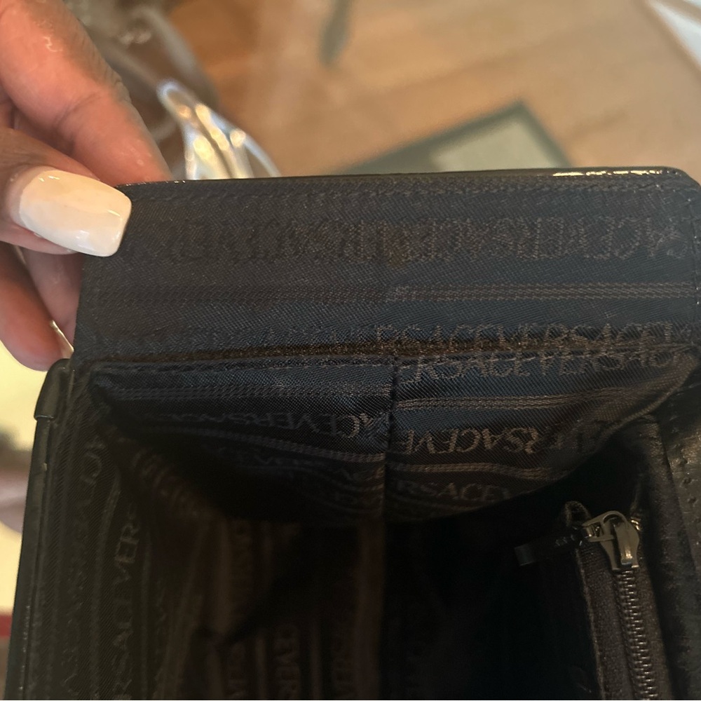 Versace black makeup case/vanity bag - Picture 6 of 8